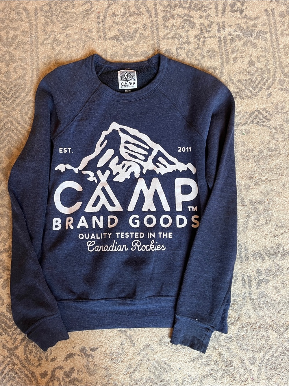 Women’s Navy Graphic Sweatshirt